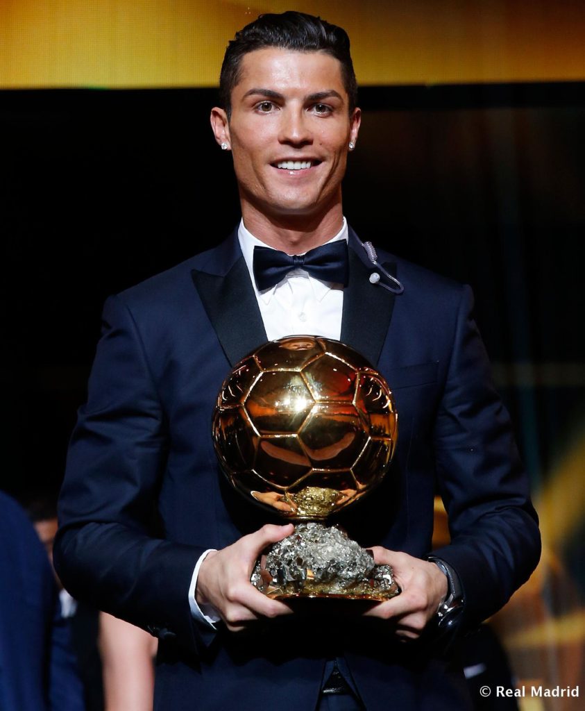 Cristiano Ronaldo Gana Su Cuarto Balon De Oro Deportes Peru