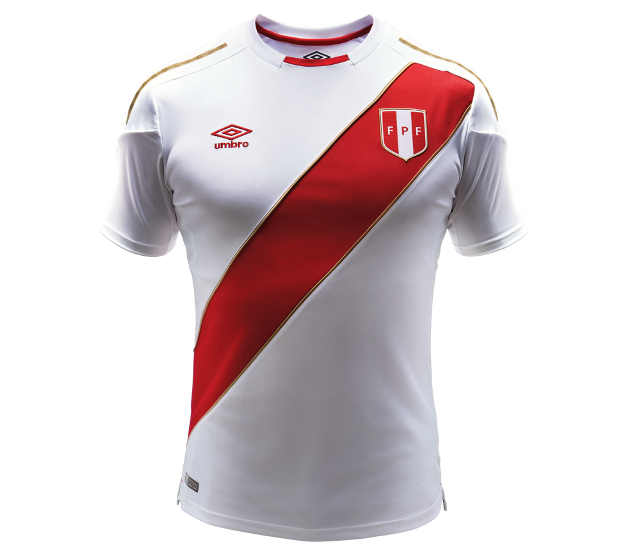 Presentan la camiseta de la Selección Peruana que usará en el Mundial Rusia 2018