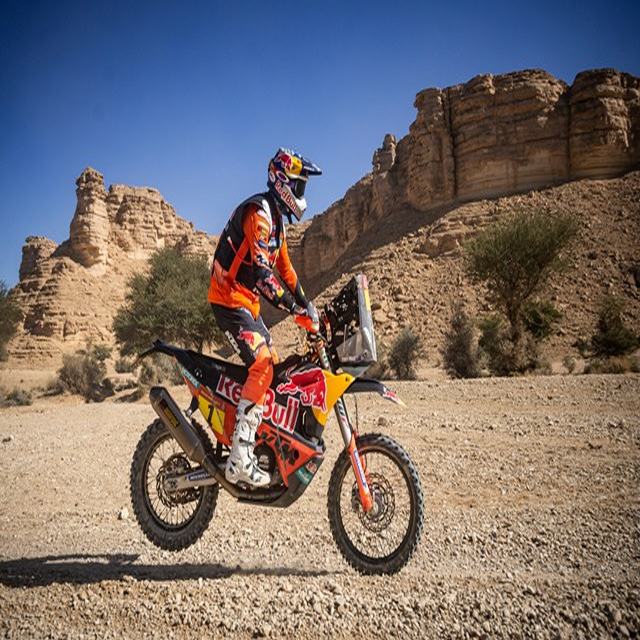 Los líderes sienten el calor durante la sofocante novena etapa del Rally Dakar 2020