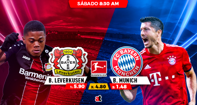 Bayern Munich VS Leverkusen: ¿quién llega como favorito en el clásico de la Bundesliga?