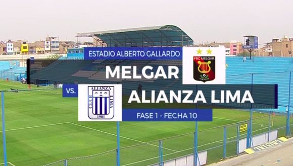 Alianza Lima vs. Melgar empatan 0-0 por la Fecha 10 del Torneo Apertura