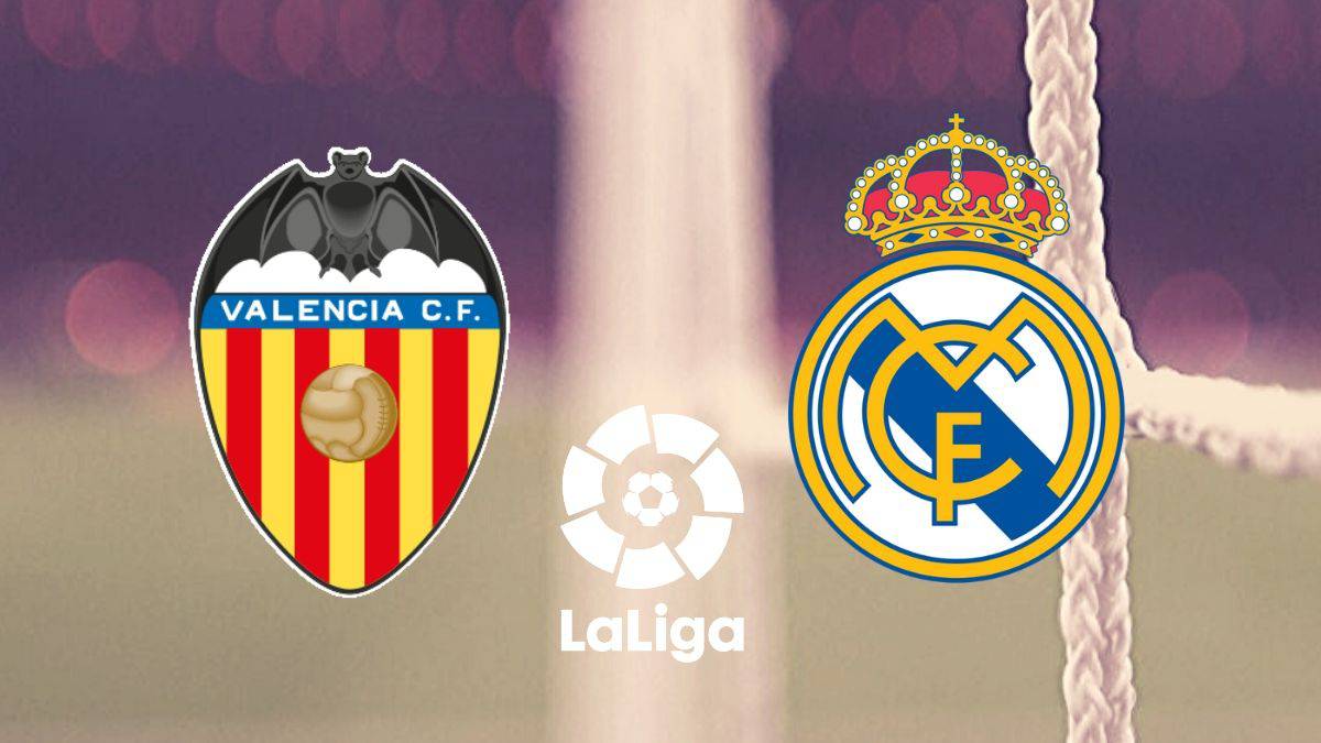 Valencia golea con un 4 – 1 al equipo del Real Madrid