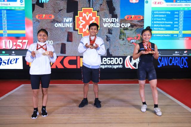 Perú obtuvo 8 Medallas y brilló en el Mundial de Pesas Online