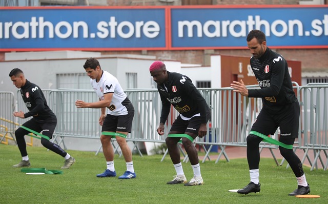 Selección Peruana realizó su primer Entrenamiento con la mira en Chile y Argentina