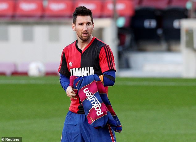 LaLiga Santander multa a Lionel  Messi por homenaje a Maradona con camiseta de Newell’s Old Boys