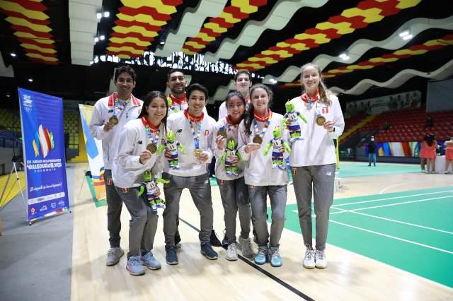 BÁDMINTON PERUANO logra diez Medallas en los XIX JUEGOS BOLIVARIANOS VALLEDUPAR 2022