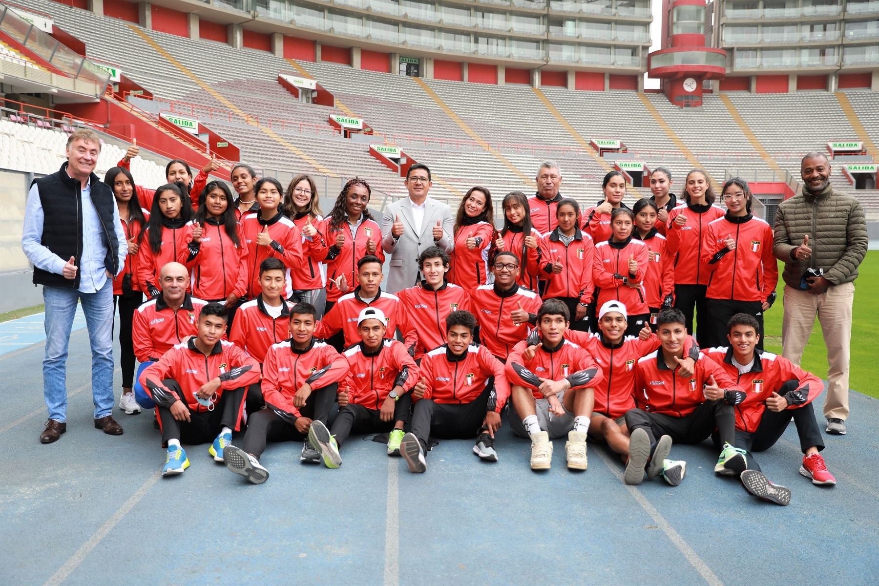 Esta es la selección de atletismo que participará en Sudamericano Sub 18 en Brasil